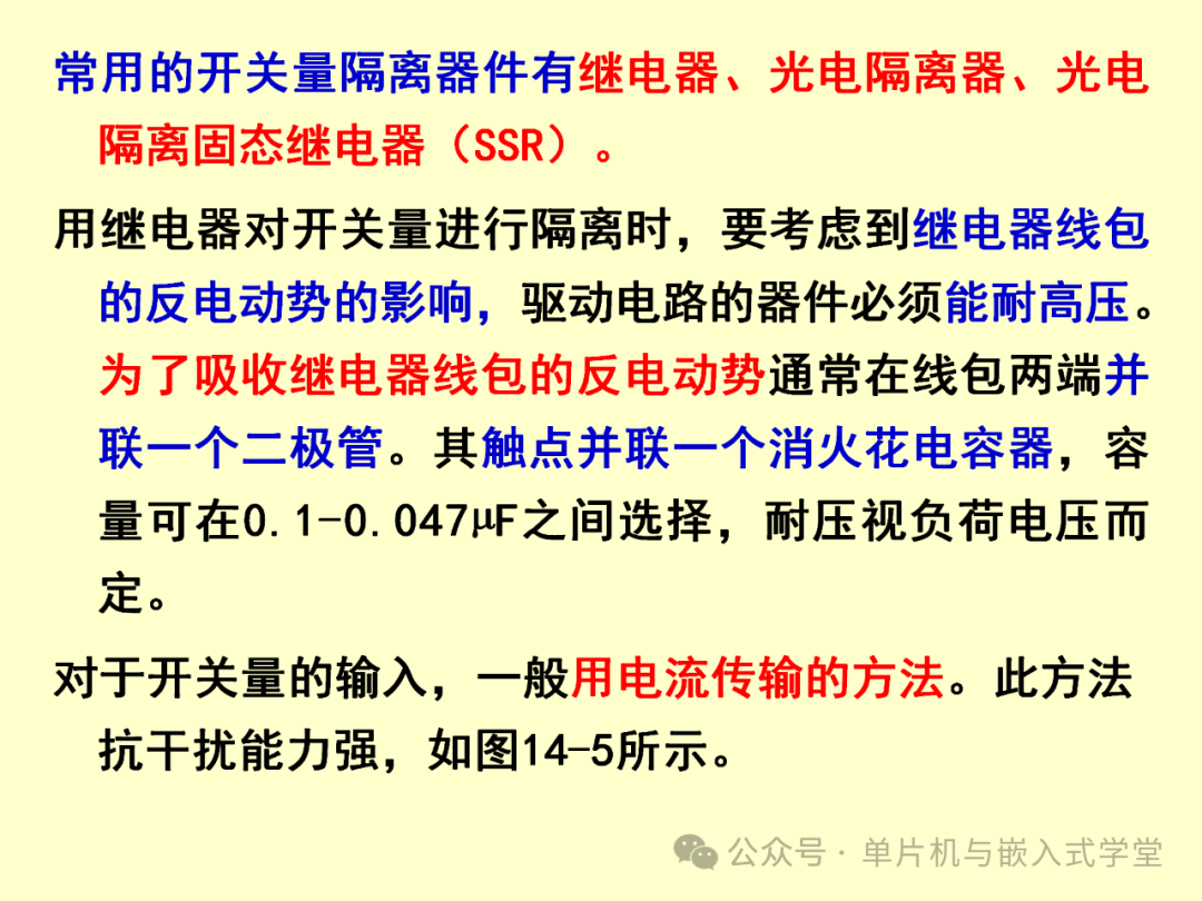Reliability and Anti-Interference Design of Microcontroller Application Systems