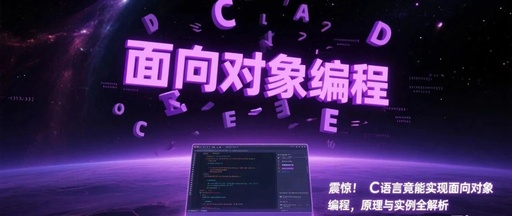 Shocking! C Language Can Achieve Object-Oriented Programming: Principles and Examples Fully Explained