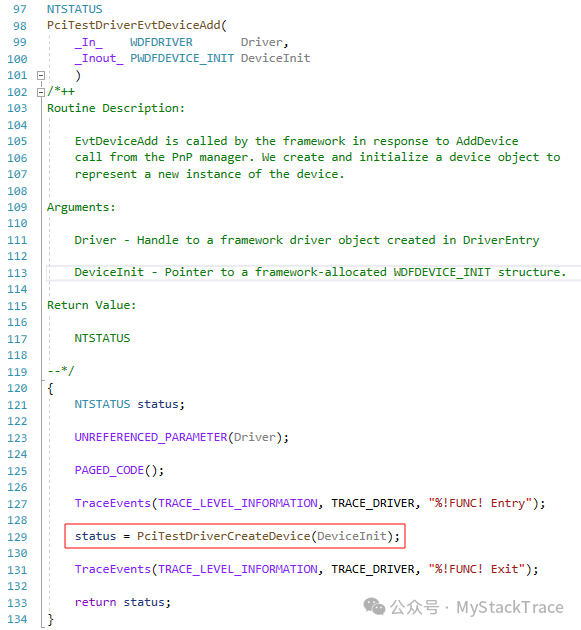 Windows PCI Device Driver Development Guide: Introduction to Driver Template Code