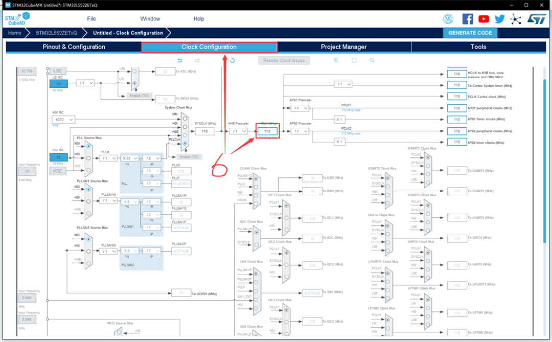 Sharing | My First STM32L552 Development Board