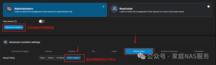 Home Media Server - Docker (Using Portainer) Installation of Nastools and Usage