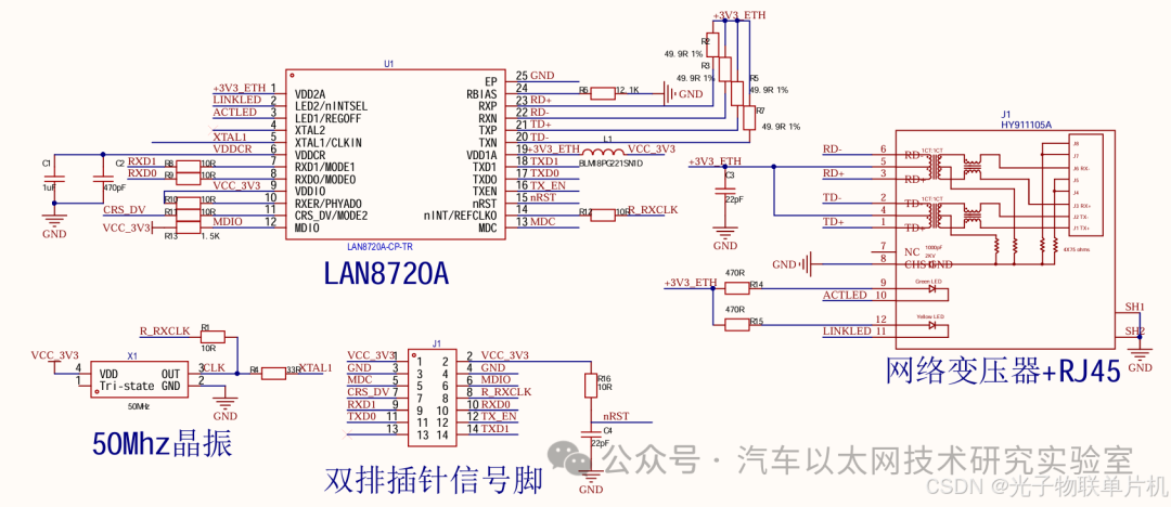 STM32F407 Microcontroller Programming - Detailed Explanation and Practical Implementation of Ethernet Interface (LAN8720) with Source Code