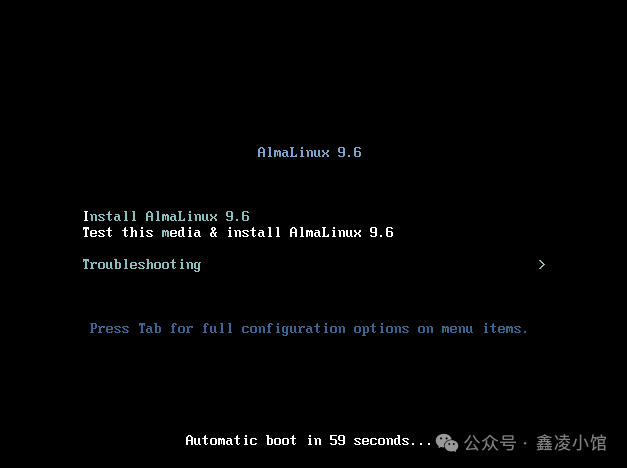 Installing AlmaLinux Operating System