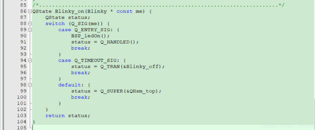 Embedded State Machine Programming - QP State Machine Framework