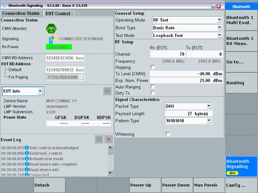 Detailed Methods for Testing Bluetooth BR/EDR and Bluetooth Low Energy (BLE)