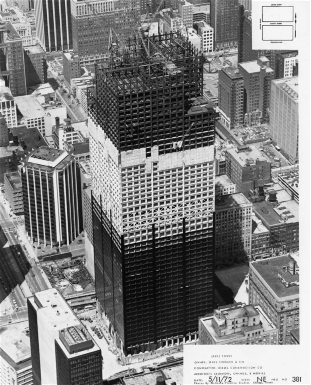 SOM Design Firm | Willis Tower: The Tallest in Chicago, Third in the U.S.