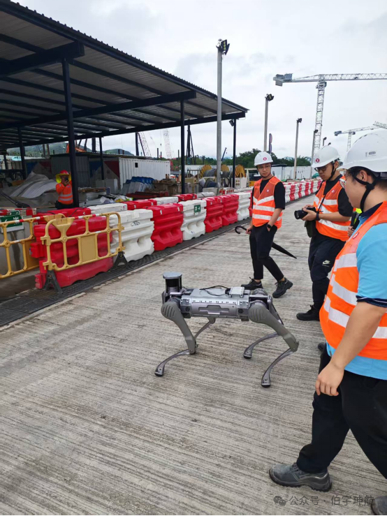 Boyu Shenhang Collaborates with MTR to Conduct Robot Inspection Tests at Subway Construction Site
