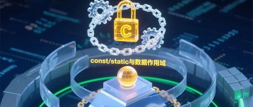 C Language Special: const, static, and Data Scope