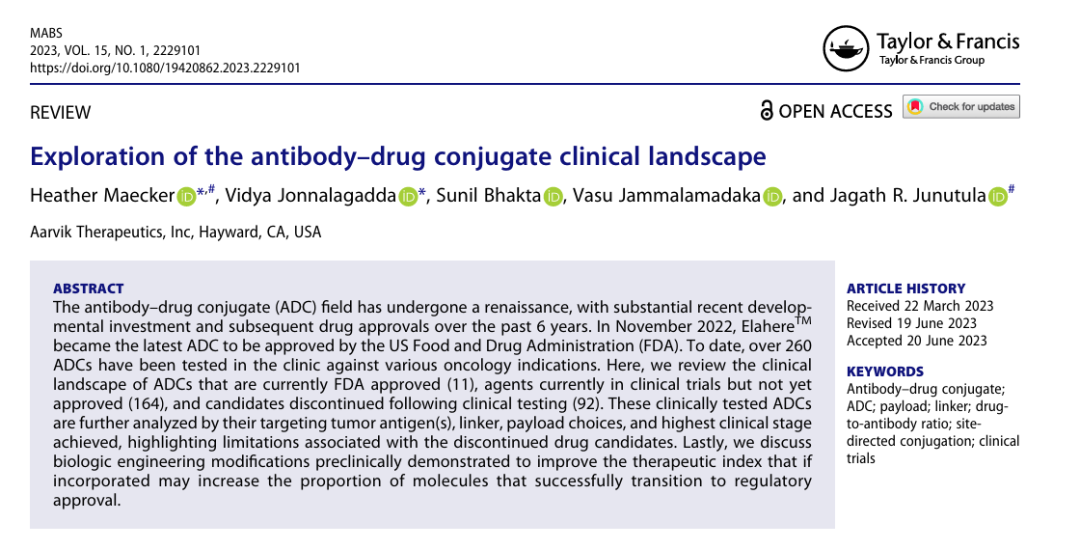 The Arrival of Quadruple Antibody-Drug Conjugates (ADCs)