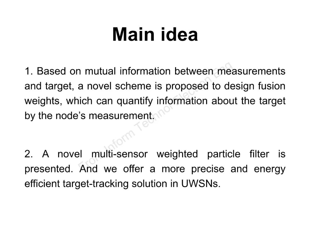 Rapid Paper | Target Tracking and Weighted Fusion in Underwater Wireless Sensor Networks Based on Mutual Information