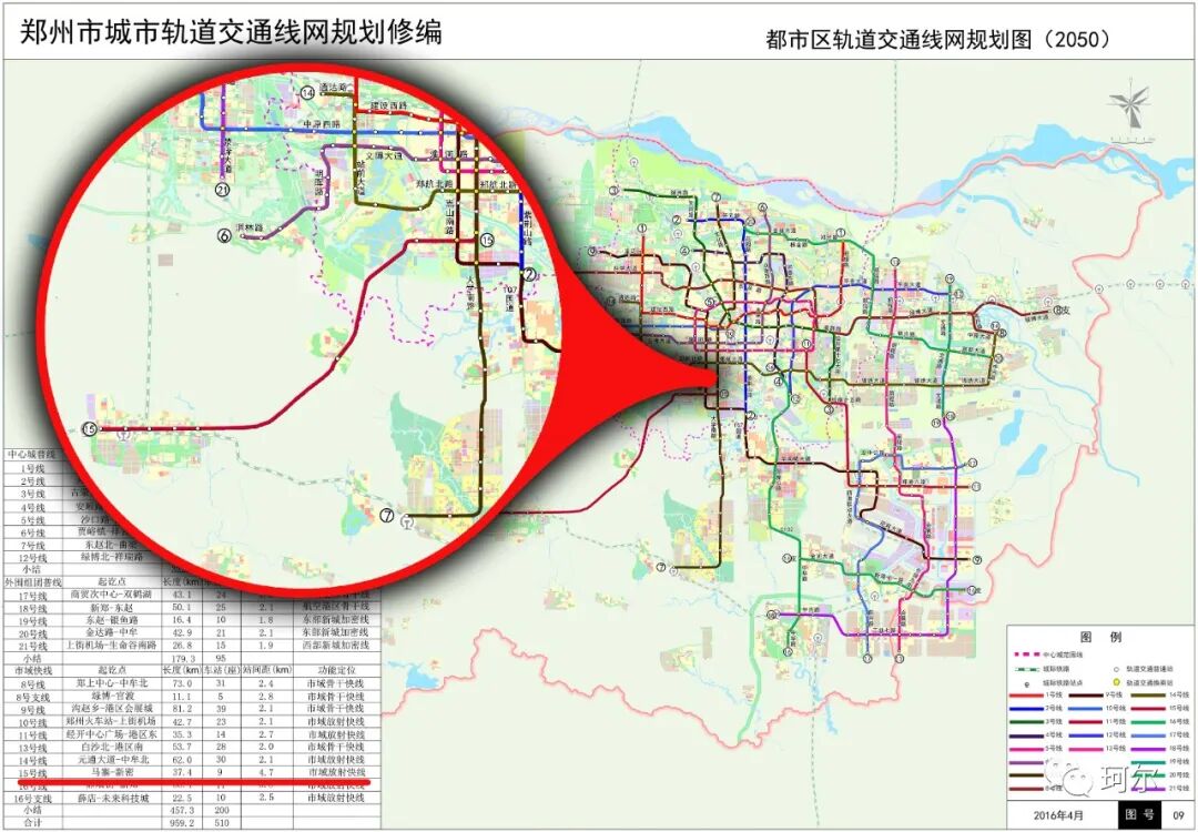 Analyzing the New Route of Zhengzhou's Metro Line 15 Based on the Latest Headquarters Economic Industrial Park and Core Area Planning