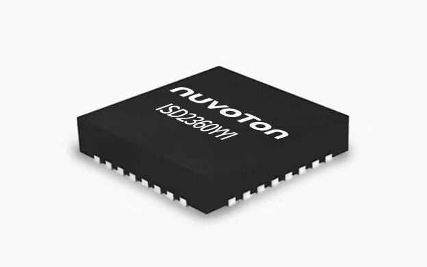 ACROVIEW Programmer Supports Nuvoton's Audio Interface Chip ISD2360YYI
