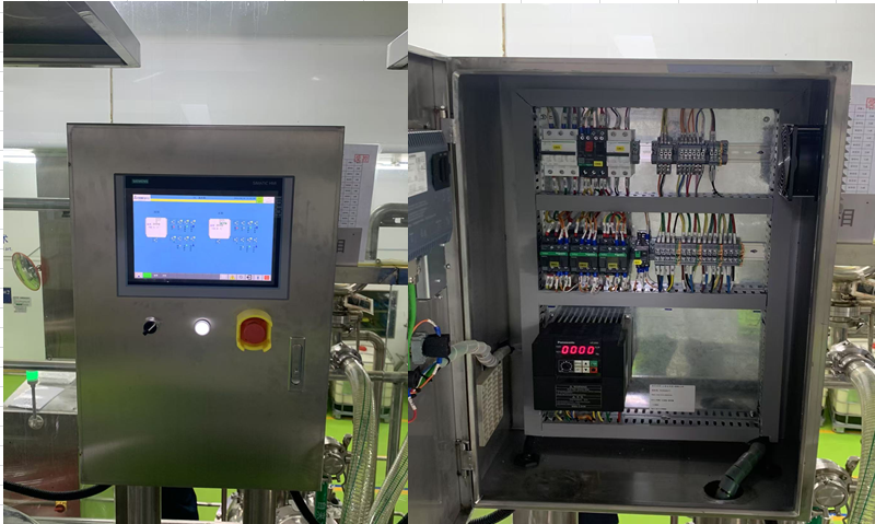 Documenting Electrical Transformation: Upgrading Button Control to PLC+HMI Control