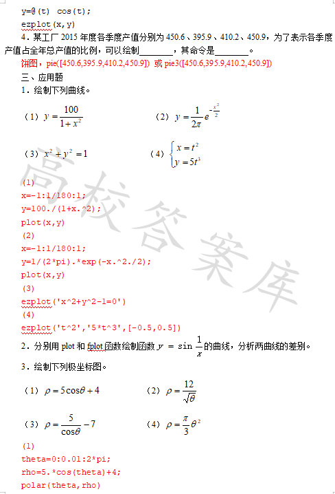 MATLAB Programming and Applications (Third Edition by Liu Weiguo)