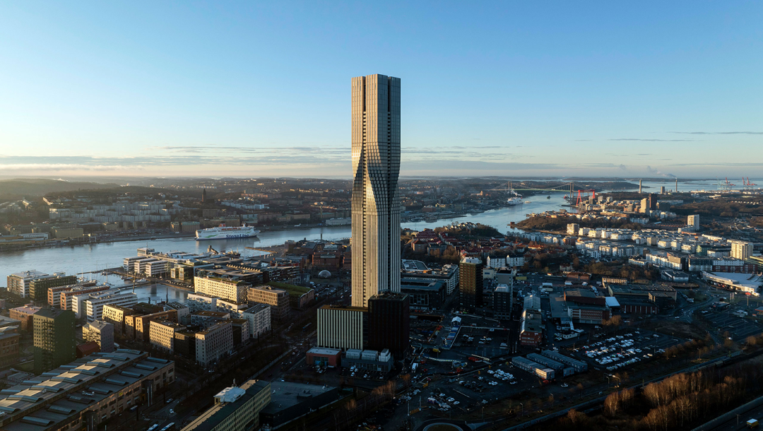 SOM's New Project: The First Tall Building in Scandinavia, Karlatornet Tower
