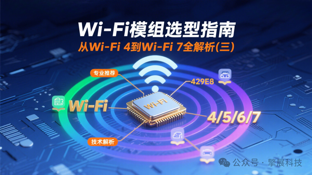Wi-Fi Module Selection Guide (Part 3): How to Choose the Right Wireless Solution from Wi-Fi 4 to Wi-Fi 7?