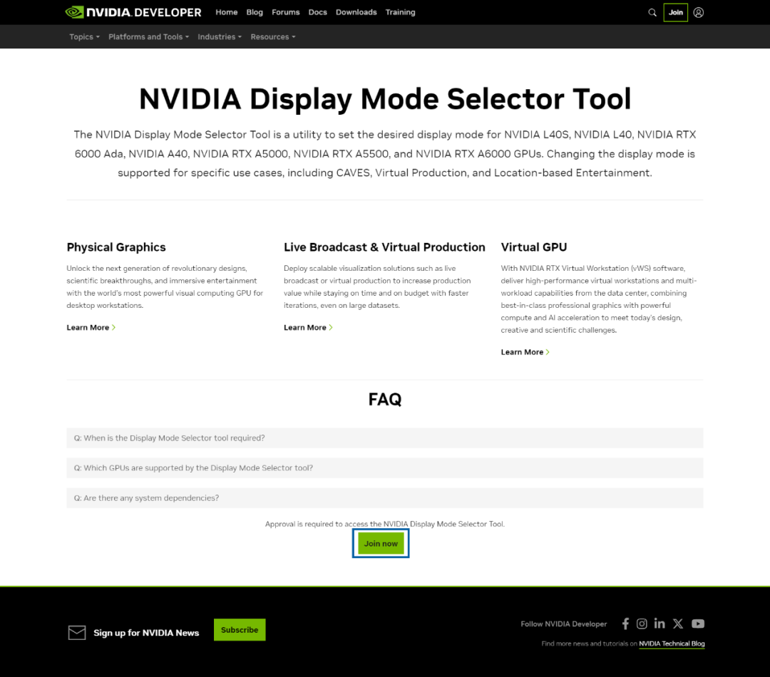Virtualization Tutorial (10): Guide to Using the NVIDIA Display Mode Selector Tool