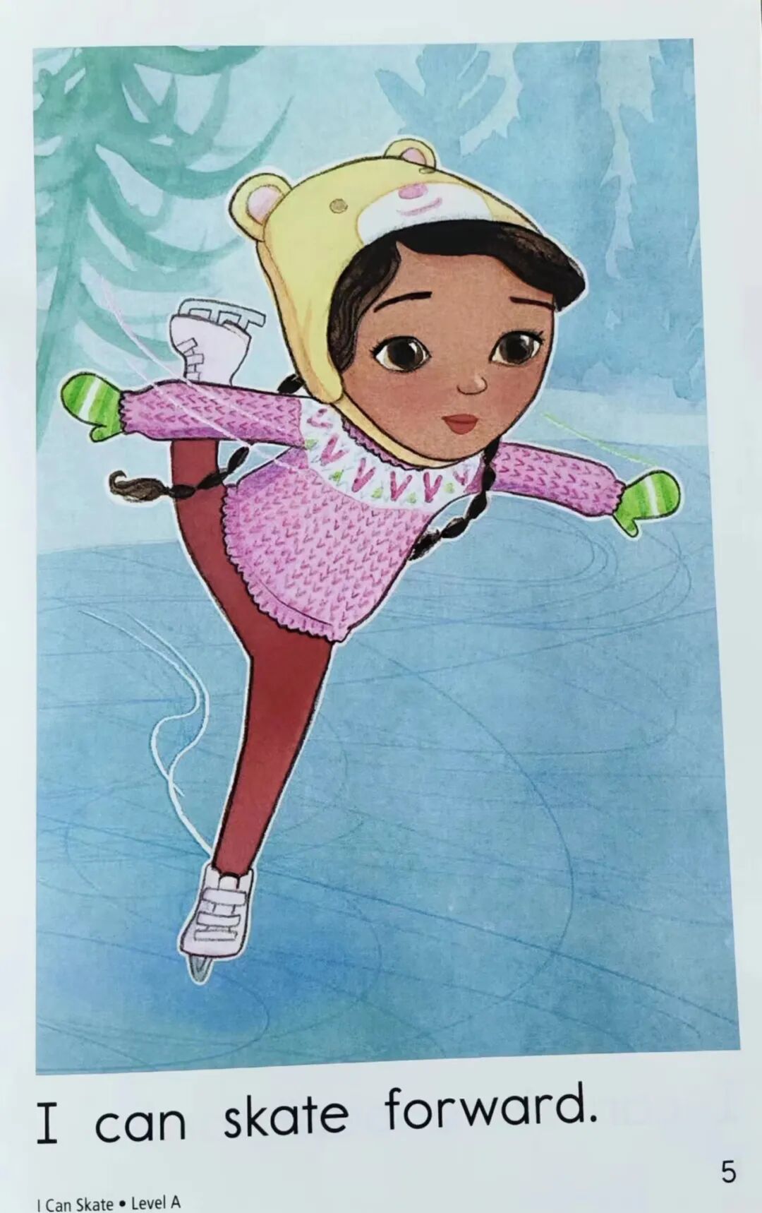 Picture Book: I Can Skate