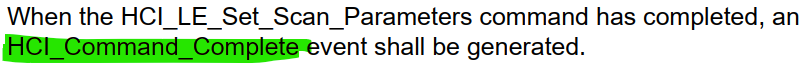 In-Depth Analysis of the LE Set Scan Parameters Command in the Zephyr Bluetooth Stack