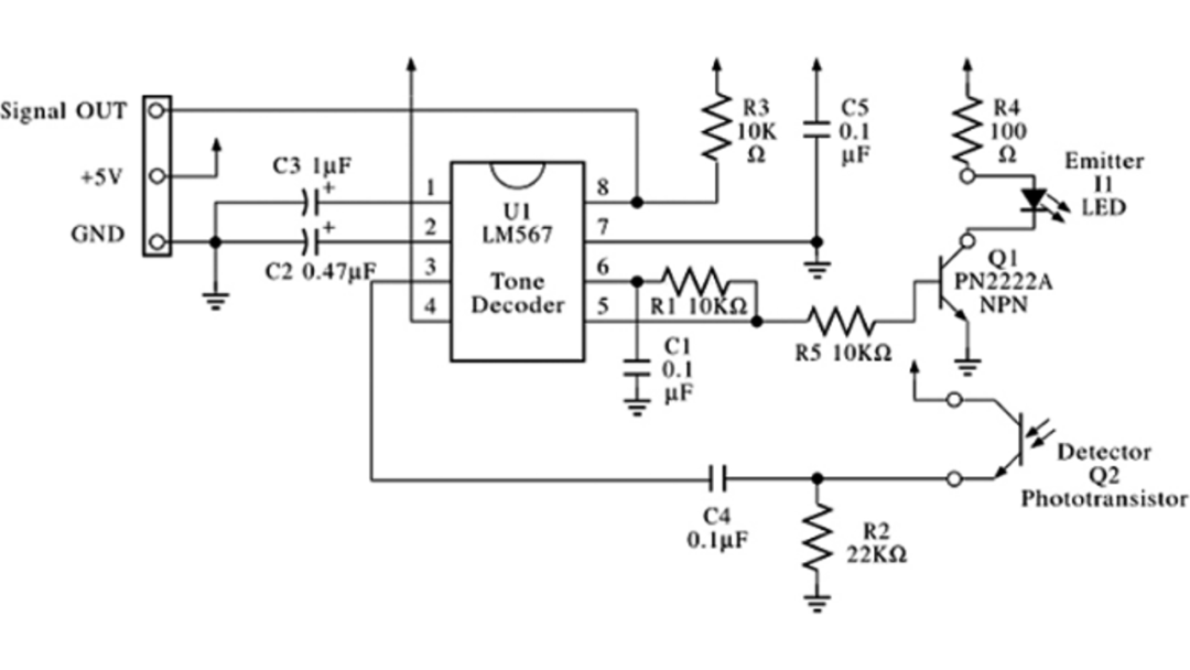 Audio Signal Detection Function Based on LM567