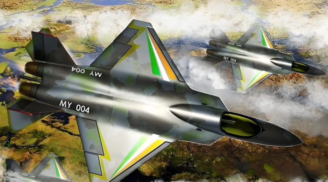 Twin-Engine Medium Thrust + DSI Air Inlet: Is India's Stealth Fighter Secretly Learning from the J-35?