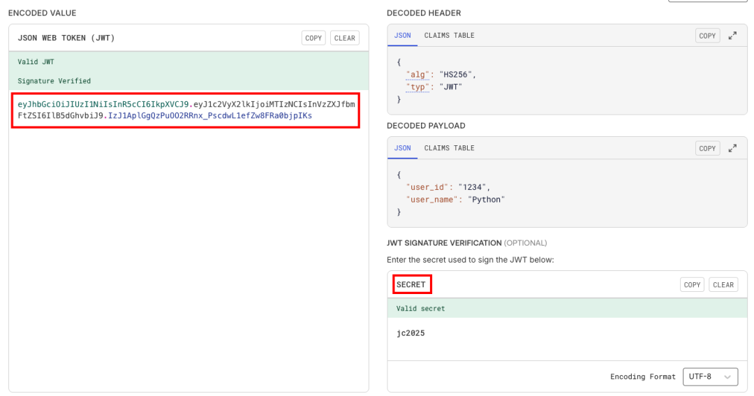 JWT Authentication in HTTP Requests