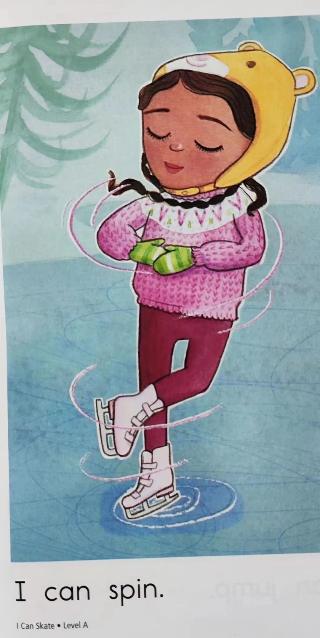 Picture Book: I Can Skate
