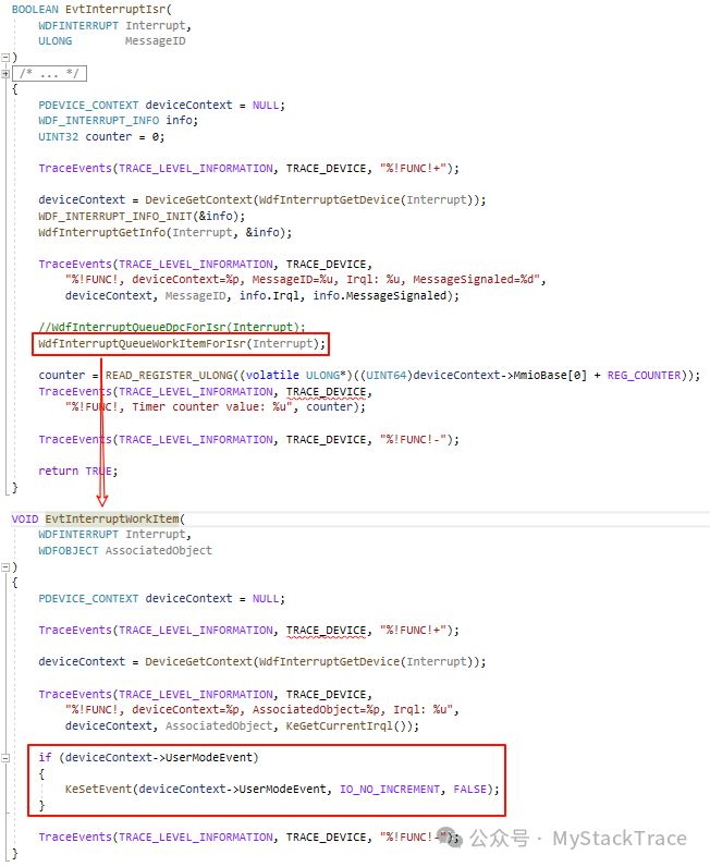 Windows PCI Device Driver Development Guide: Two Options for Interrupt Handling - DPC vs WorkItem