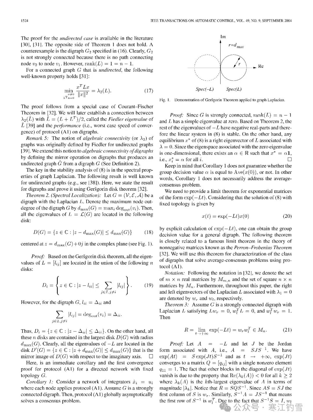 Application of Sensor Networks in Physics: A Simulation Study
