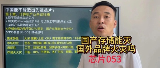 Can Domestic Chip 053 Storage Manufacturers Compete with Foreign Brands?