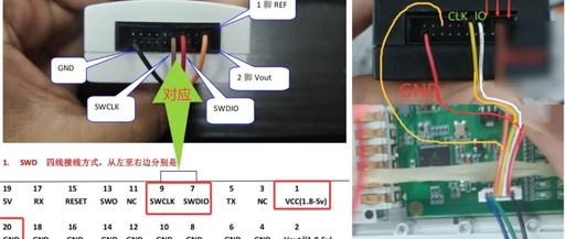 JLINK Wiring Diagram / Adapter Board