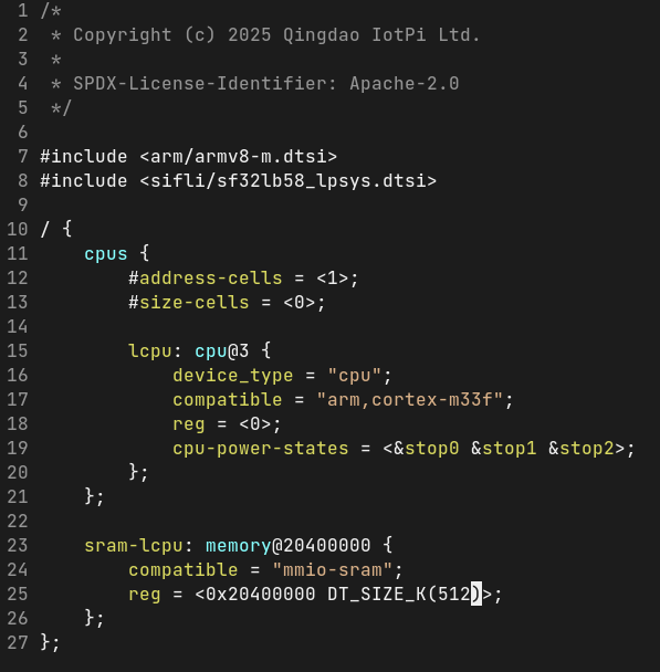 Notes on Porting ZephyrRTOS to Sifli SF32LB58 - Part One