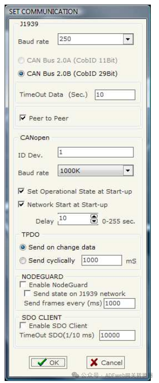 J1939 to CANopen Gateway Converter - Guangzhou Xinyu IoT