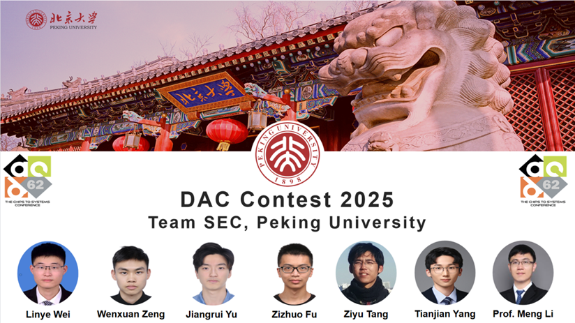 Exciting News | The Integrated Circuit College Team Wins the DAC System Design Competition