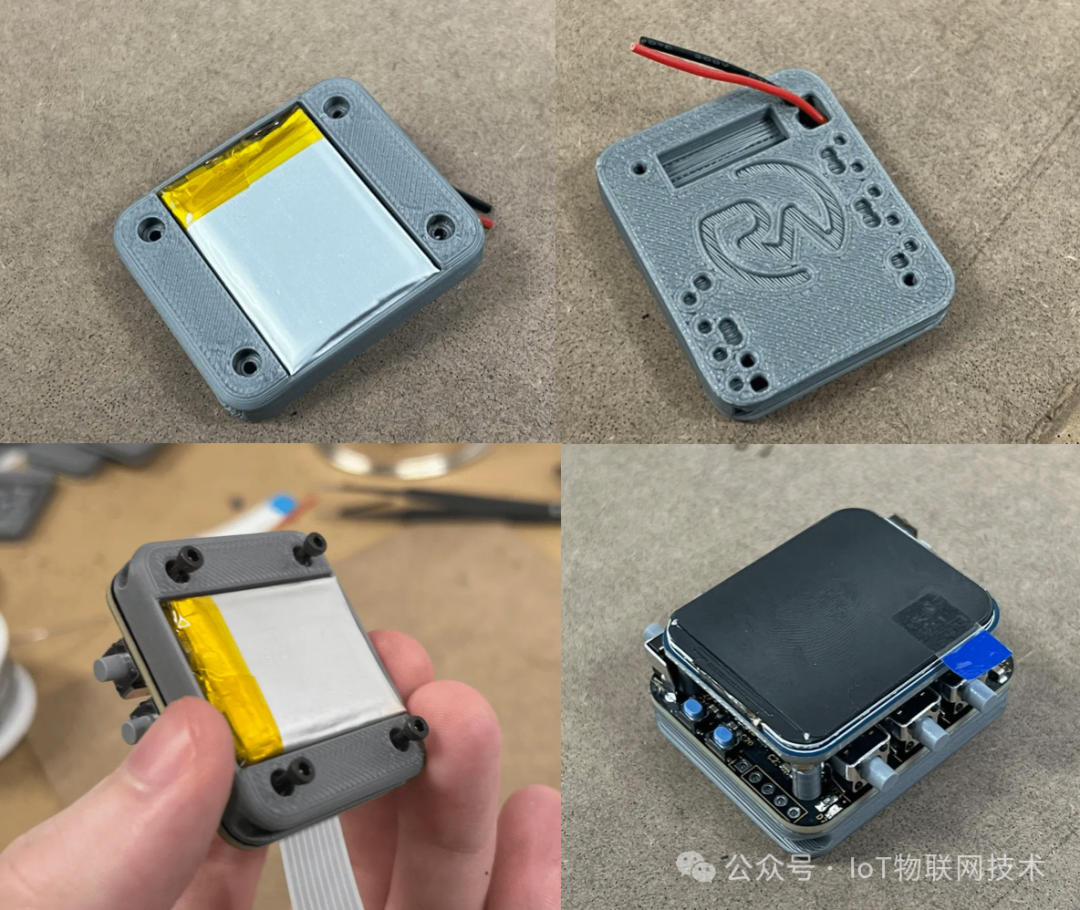 ESP32 IoT Development Board Arduino Open Source Smart Watch: Supports Temperature, Humidity, Pressure, Air Monitoring, Altitude, Tilt, and Acceleration