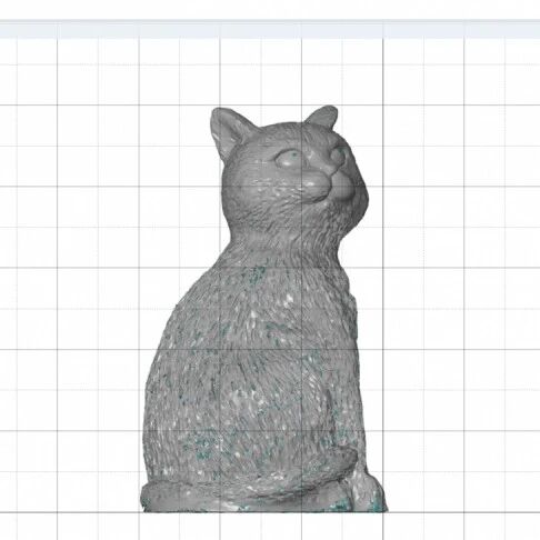 3D Scanning of Cat-Shaped Wax Figures for 3D Printing Projects