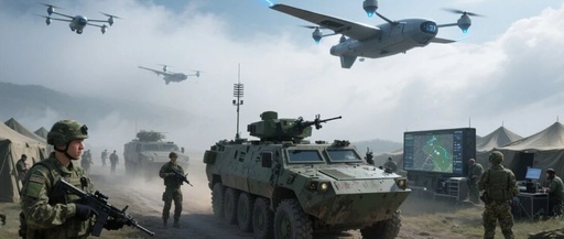 Self-Organizing Network Solutions for Military Collaborative Operations