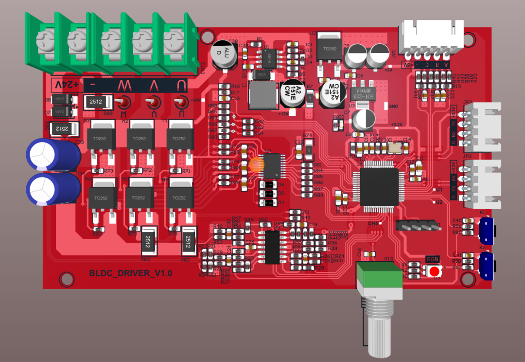 Open Source 100,000 RPM Ultra-Compact PCBA Brushless Motor Drive Solution with Integrated Pre-driver Op-Amp LDO and Ultra-Simplified BOM!