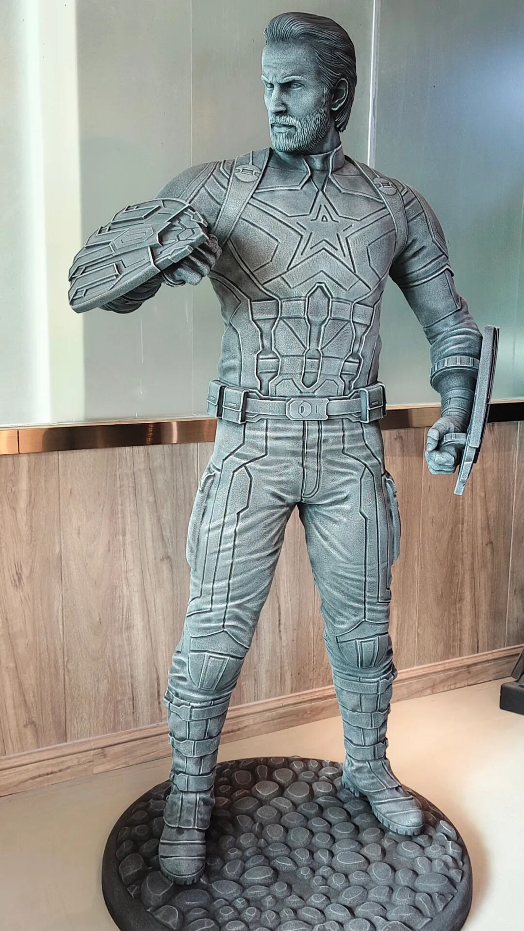 Eco-Friendly Sand 3D Printing: Reshaping the Legend of Captain America