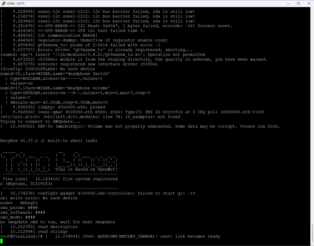 Allwinner T113-S3 Development Board: Flashing Firmware to TF Card and Booting