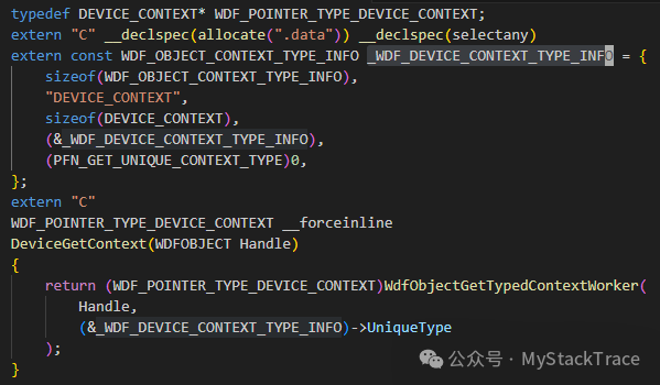 Windows PCI Device Driver Development Guide: How to Bind Context to WDF Objects