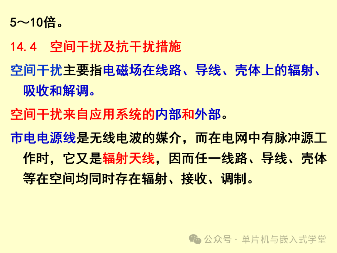 Reliability and Anti-Interference Design of Microcontroller Application Systems