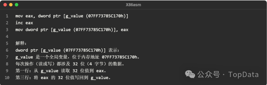 The Significance of dword ptr in Assembly Language