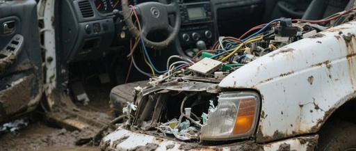 First Public Disclosure of Water-Damaged Vehicle Circuit Board Disassembly: 85% of Hidden Hazards Can Be Fatal