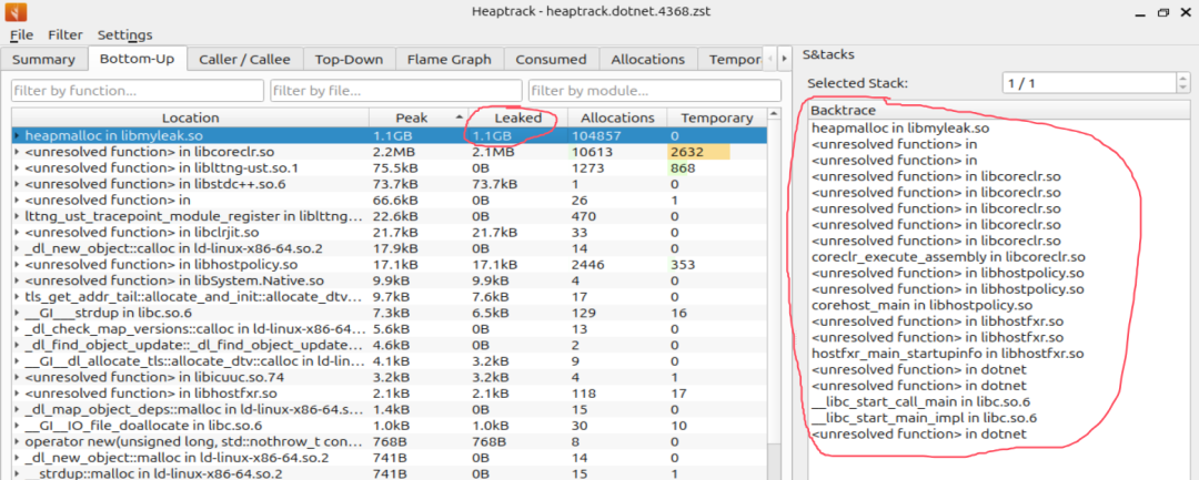 Linux Series: How to Use Heaptrack to Trace .NET Program Unmanaged Memory Leaks