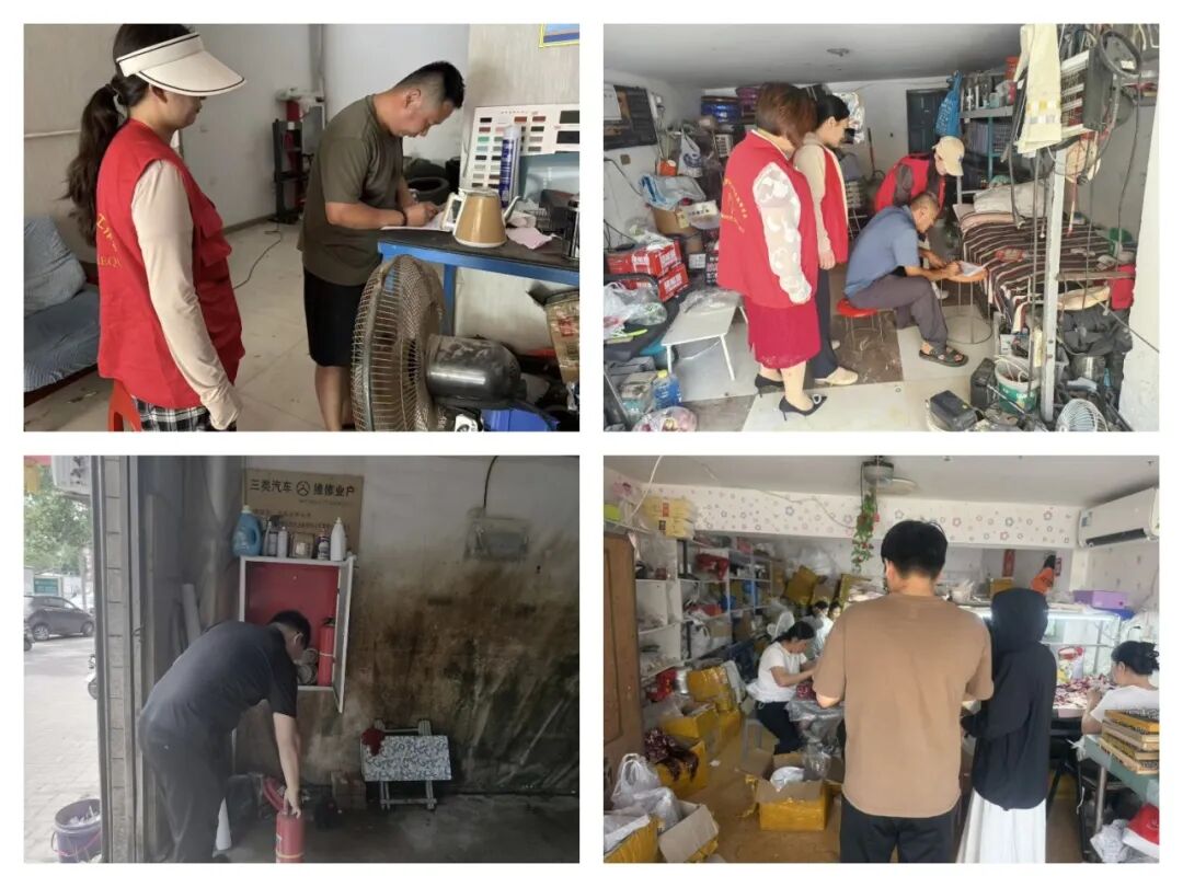 Embedded Services: Jia Garden Community Conducts Safety Inspections and Hazard Mitigation to Protect the Community