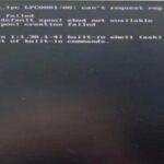 Boot Black Screen Prompt: BusyBox