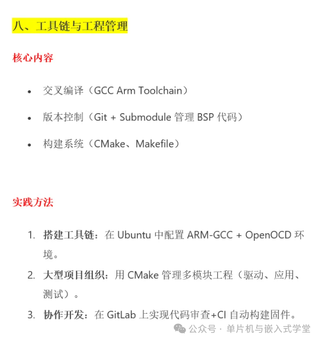 To Master Embedded Systems, Focus on These 8 Key Areas!