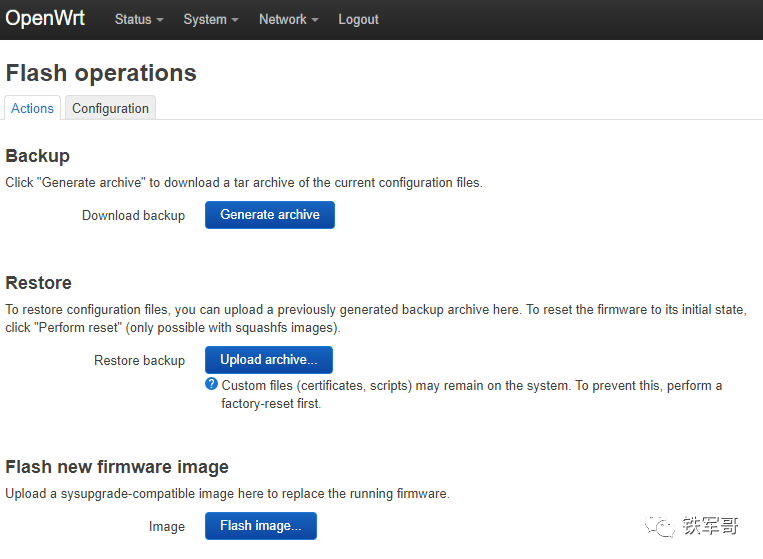 Configuring OpenWrt in One-Arm Router Mode