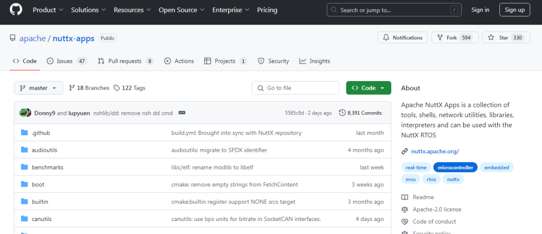 NuttX-apps: Unlocking Infinite Possibilities in Embedded System Application Development